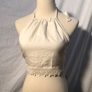 New with tags American eagle Lacey crop top